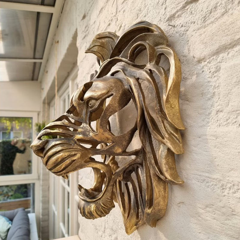 Lion Head Wall Art