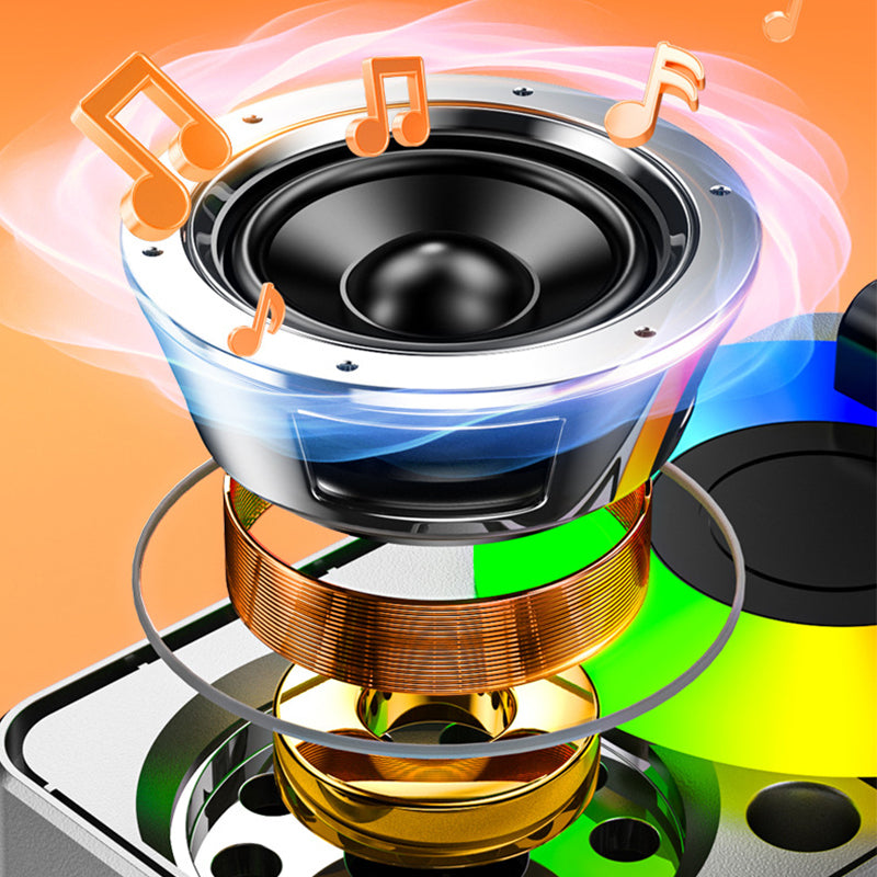 Phone stand with Bluetooth audio speaker