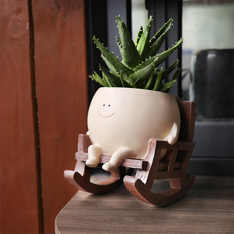 Smiley Face Plant Pot