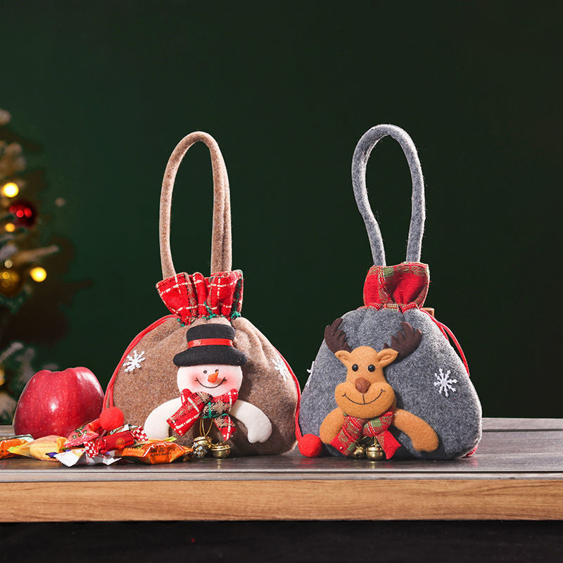 Christmas gift doll bag