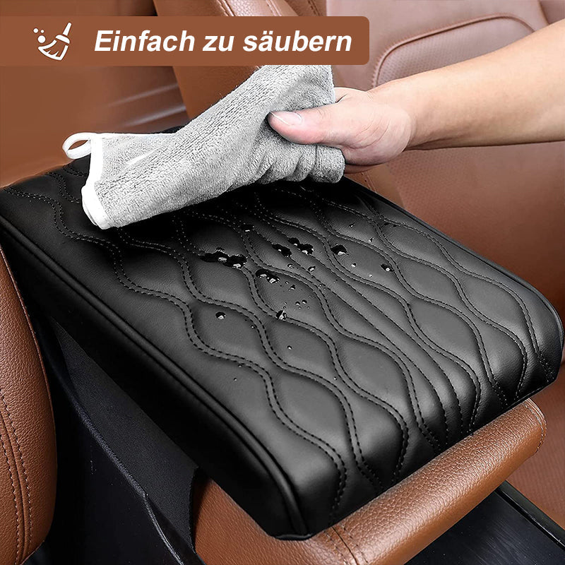 Armrest box made of memory foam for vehicles