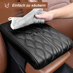 Armrest box made of memory foam for vehicles