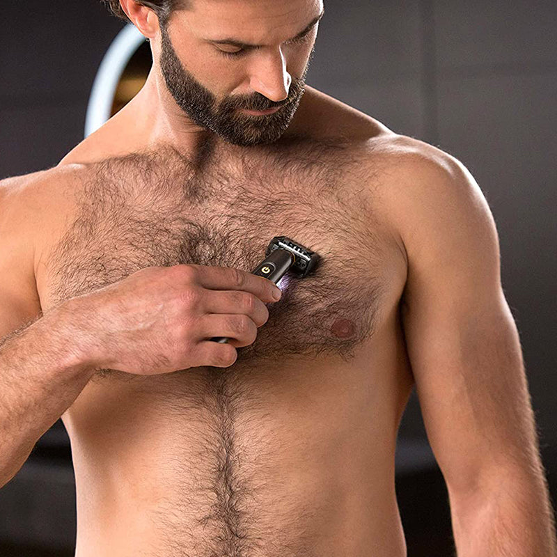 Cordless rechargeable precision razor