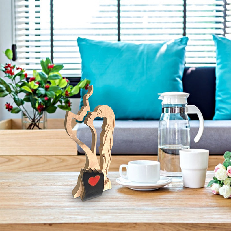 Love Eternal Wooden Decoration Ornaments