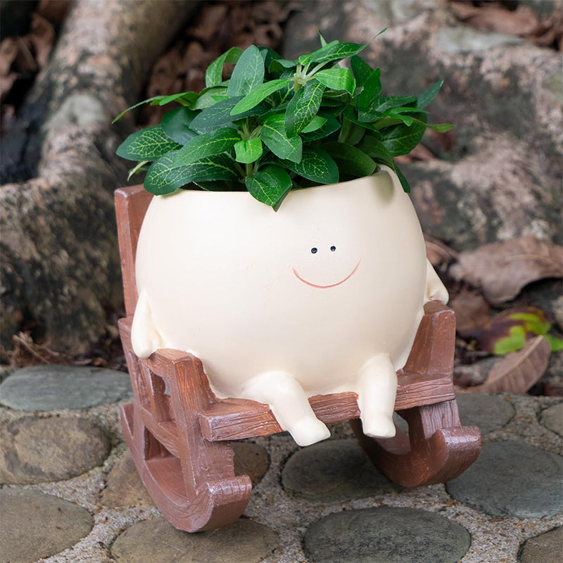 Smiley Face Plant Pot