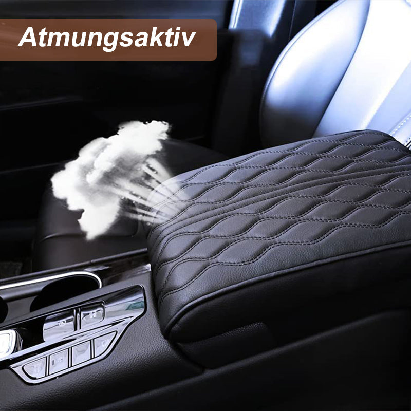 Armrest box made of memory foam for vehicles