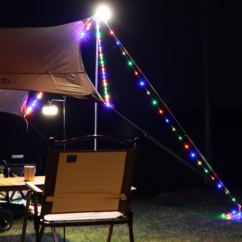 Outdoor Waterproof Portable Collapsible String Lights