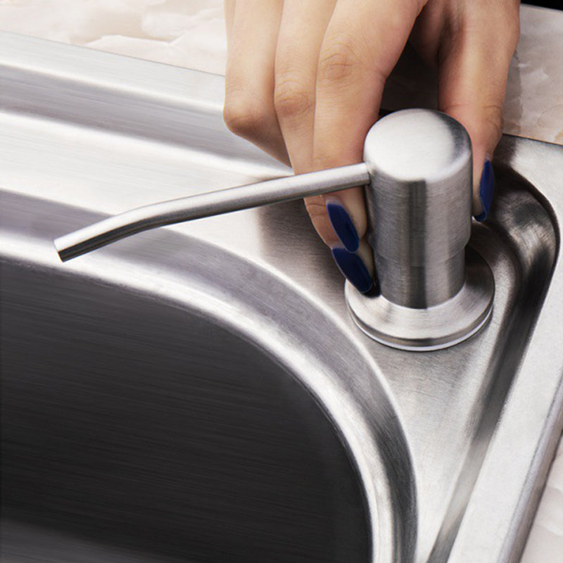 304 Stainless Steel Kitchen Sink Soap Dispenser with Extension Tube
