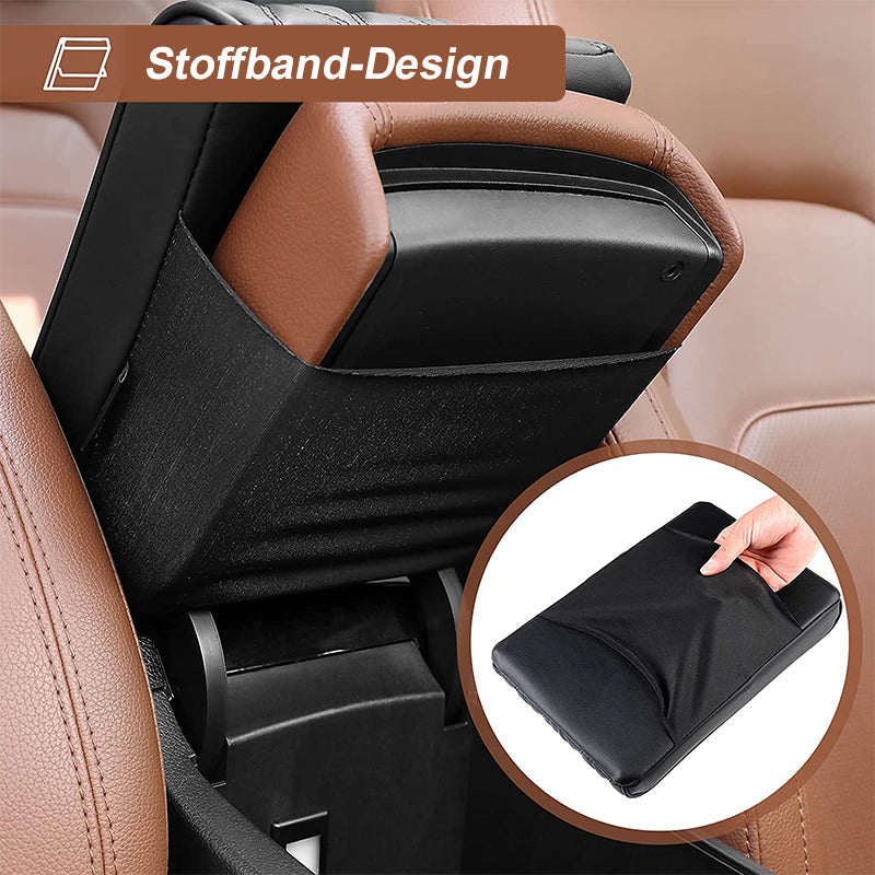 Armrest box made of memory foam for vehicles