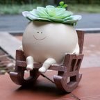 Smiley Face Plant Pot