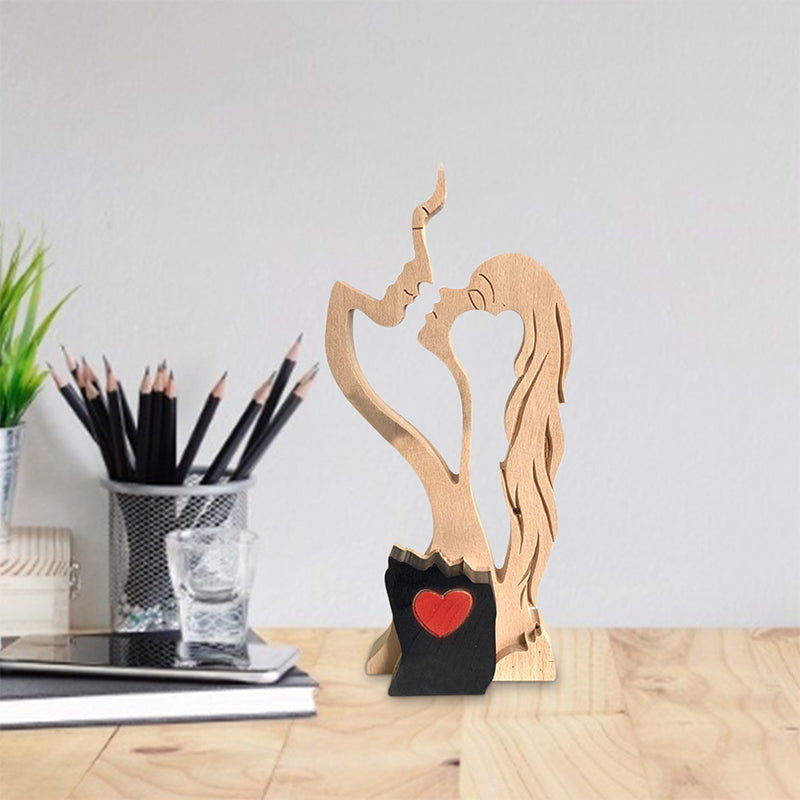 Love Eternal Wooden Decoration Ornaments