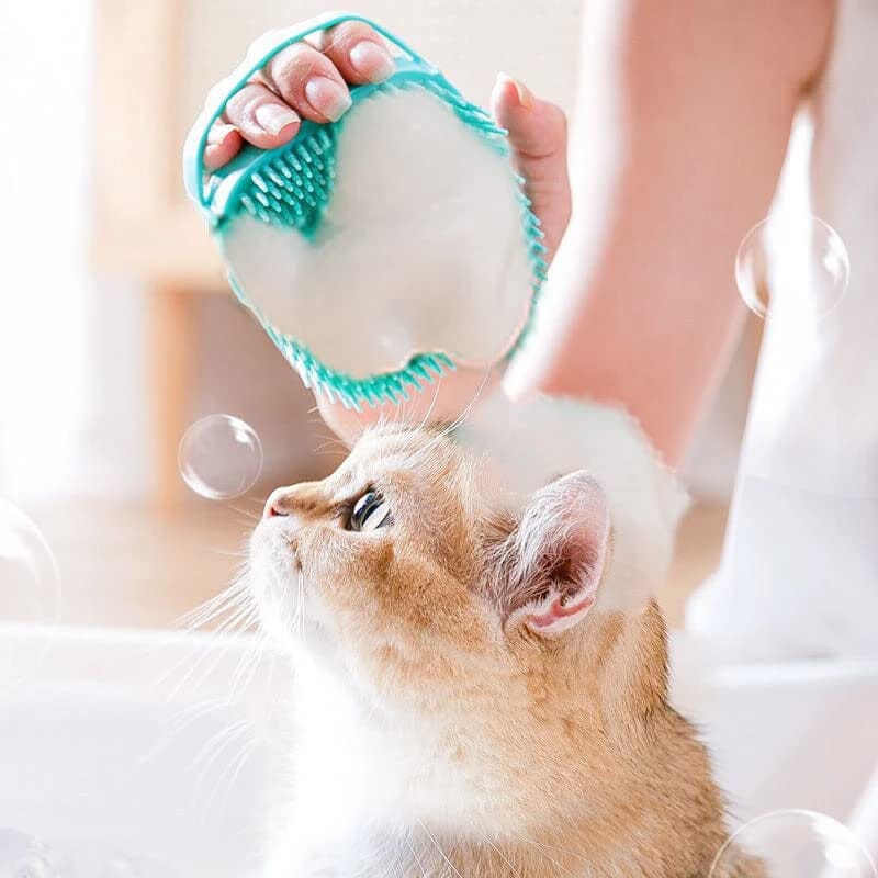 Pet Silicone Bath Brush