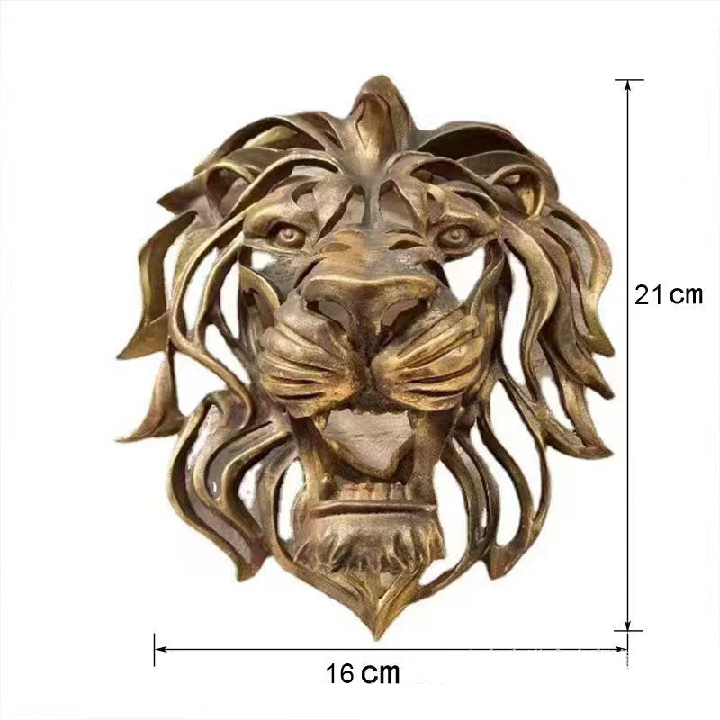 Lion Head Wall Art