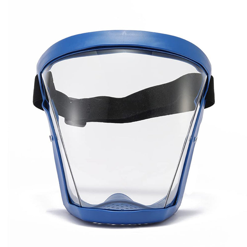 Full face mask for industrial use when spraying pesticides