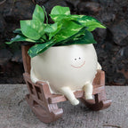 Smiley Face Plant Pot