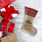 5D Diamond Painting Xmas Rhinestone Socks Embroidery Mosaic Gift Bag