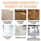 High-performance decontamination floor cleaner