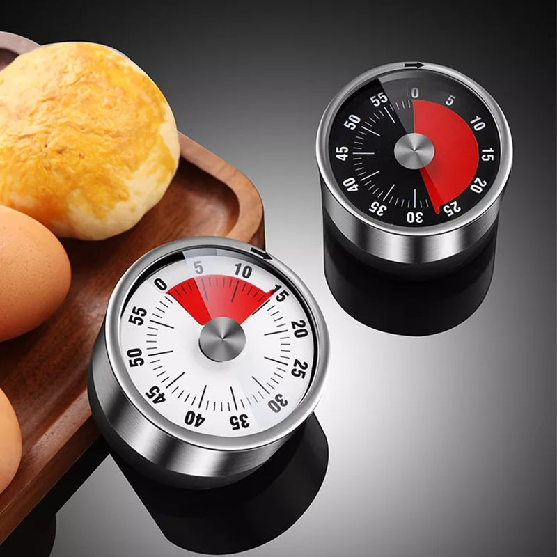 Stainless Steel Kitchen Clock