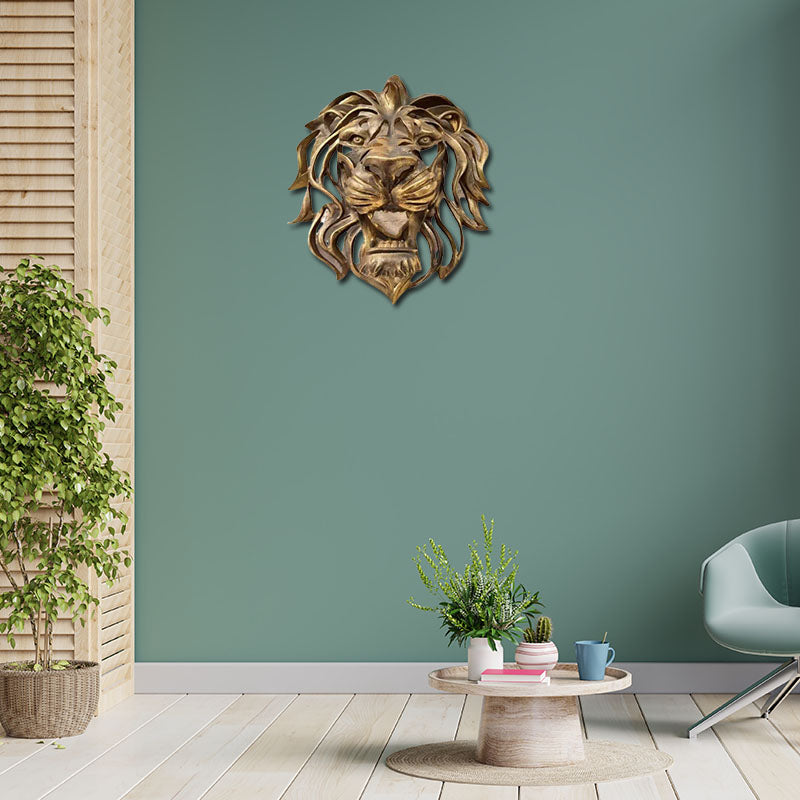 Lion Head Wall Art
