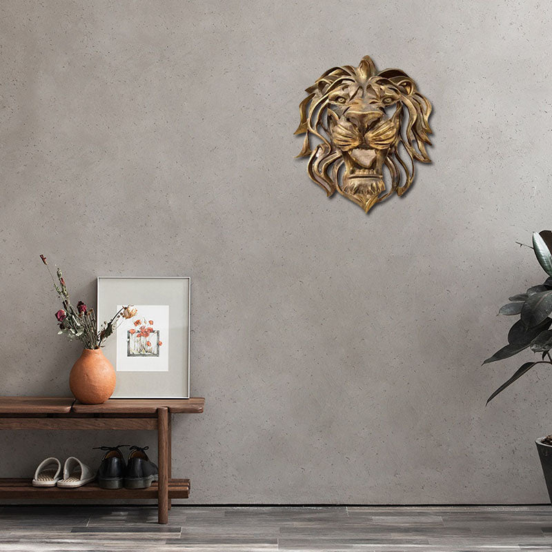 Lion Head Wall Art