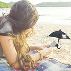 Cute phone holder with sunshade