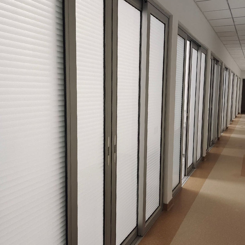 Imitation Blinds Disposable Perspective Glass Film (2 Sheets)