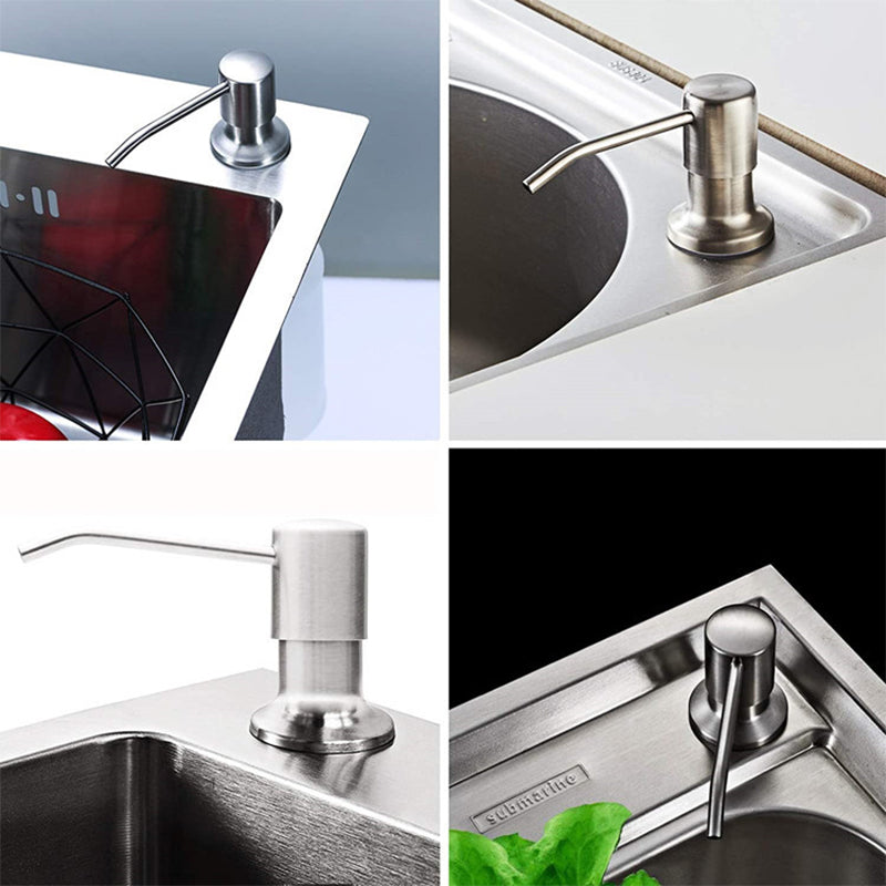 Kitchen sink soap dispenser