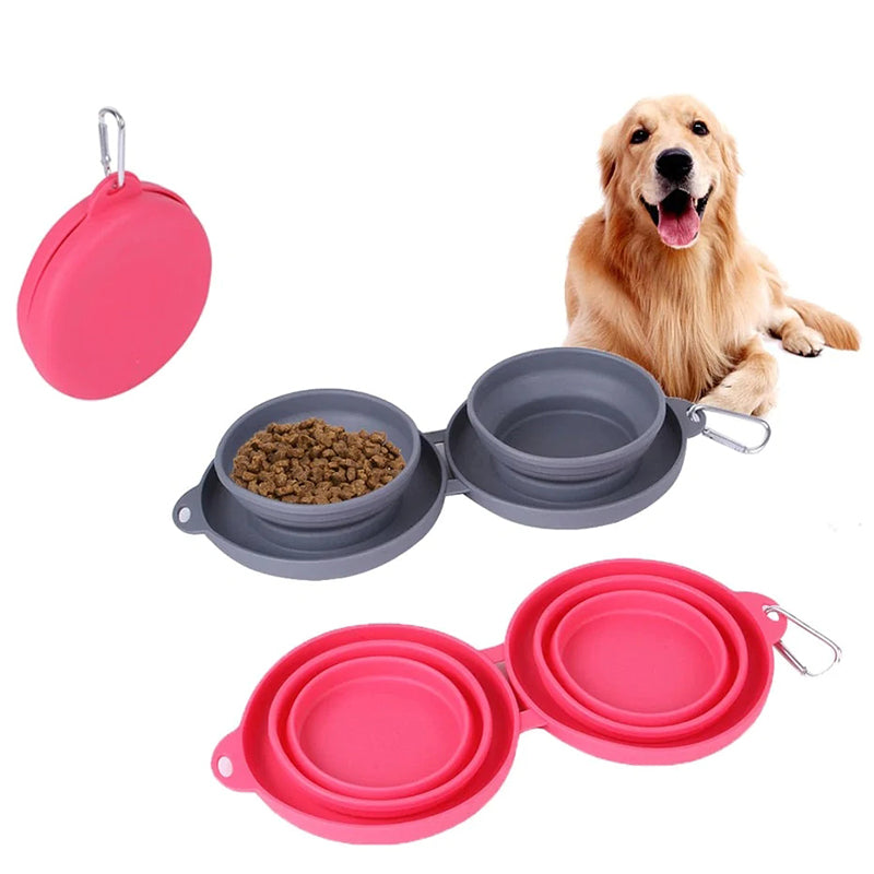 Pawfun Travel Dog Dinner Set