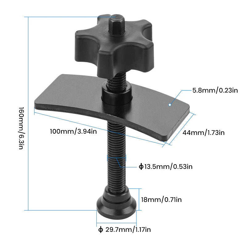 Front brake cylinder return tool
