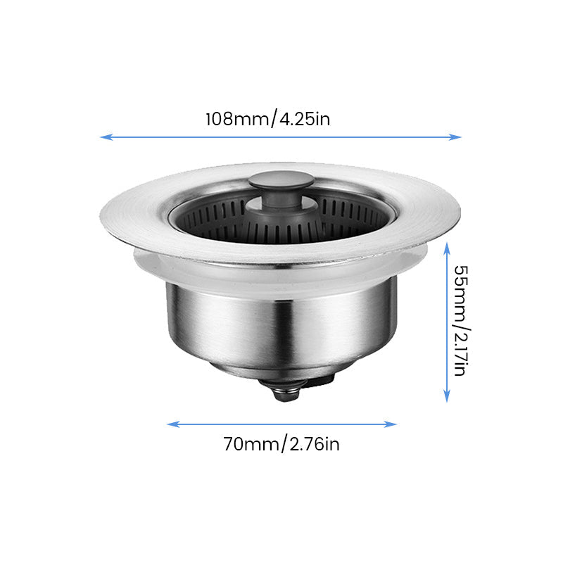 Kitchen sink odor filter