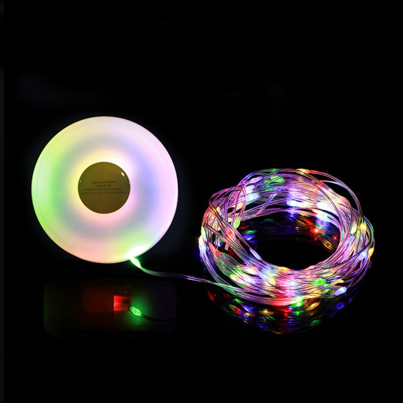 Outdoor Waterproof Portable Collapsible String Lights
