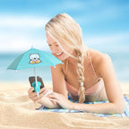 Cute phone holder with sunshade