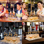 Liquor Alcohol Whiskey Wood Dispenser