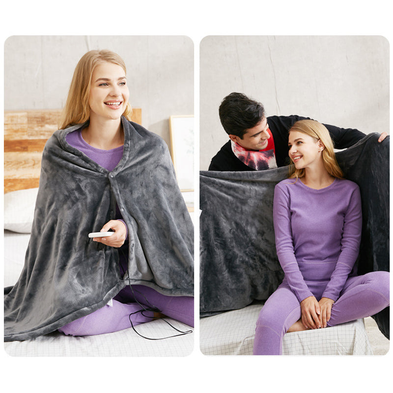 USB Heating Warm Shoulders - Electric Heating Plush Blanket