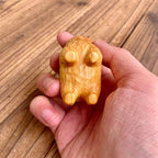 Small cute wooden cat
