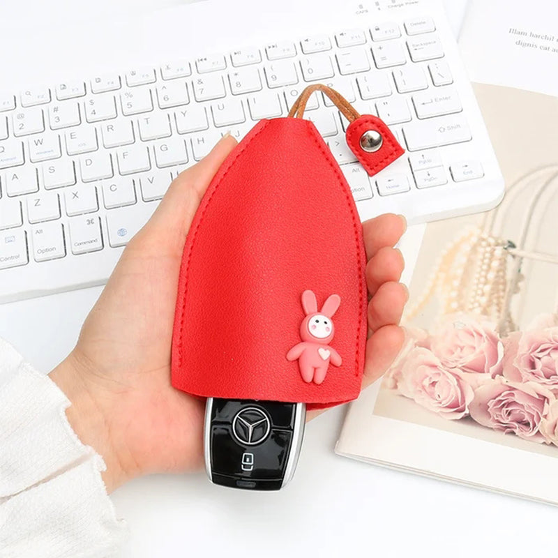 Key pouch made of PU leather