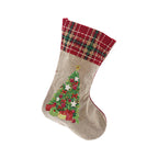 5D Diamond Painting Xmas Rhinestone Socks Embroidery Mosaic Gift Bag