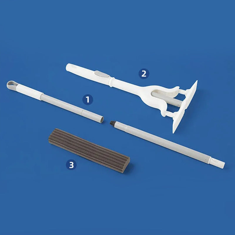 Household telescopic sponge mop