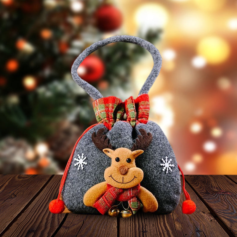 Christmas gift doll bag
