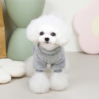 Fleece Pet Elastic Overall with Leash Ring