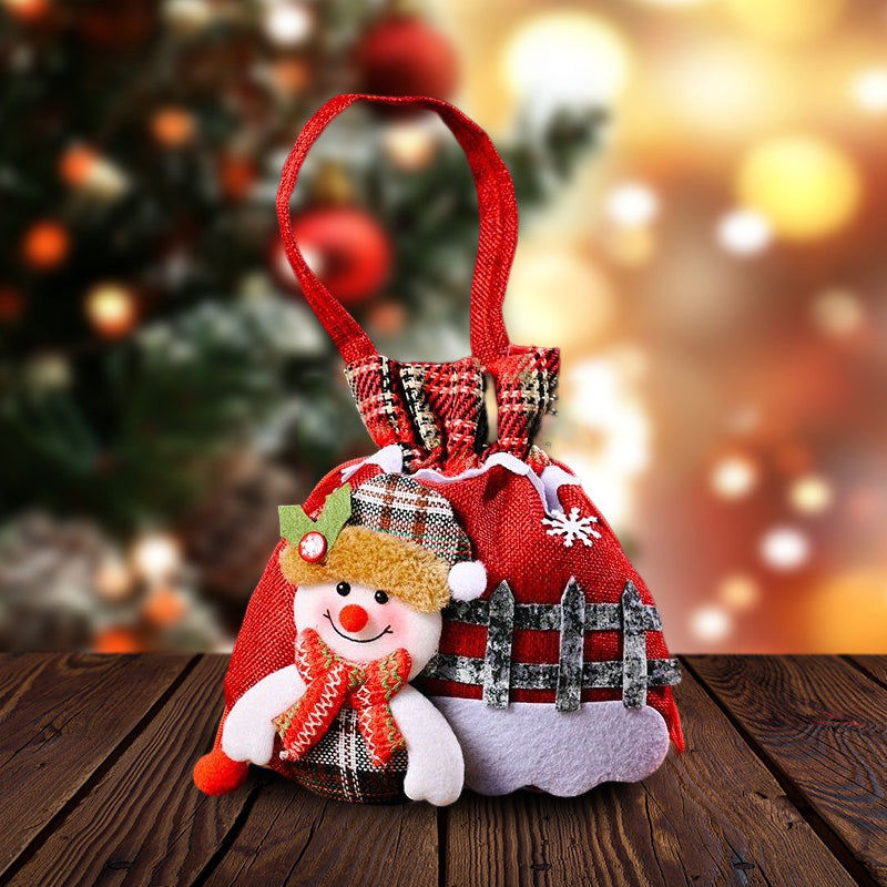 Christmas gift doll bag