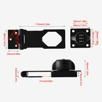 Household cabinet password locks