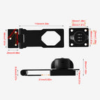 Household cabinet password locks