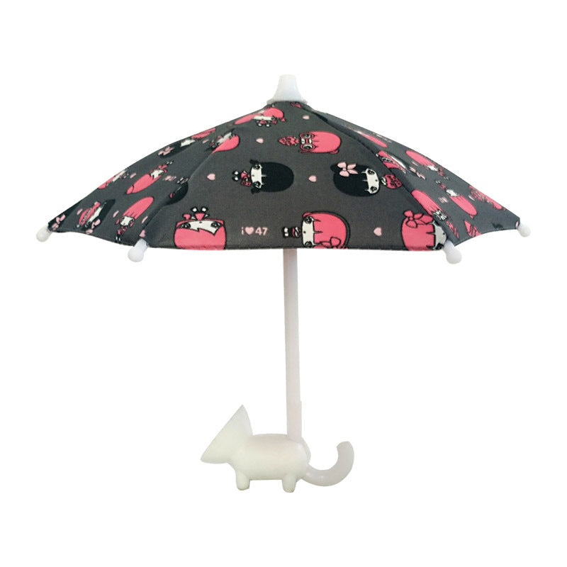 Cute phone holder with sunshade