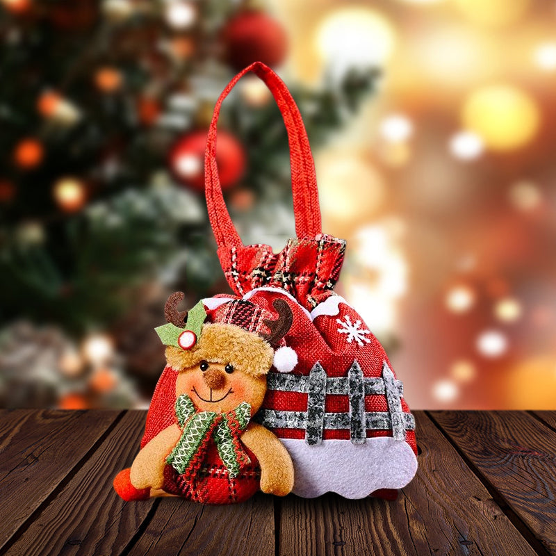 Christmas gift doll bag