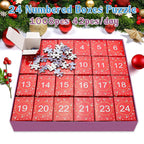 1000PCS Christmas Jigsaw Puzzles Advent Calendar - Christmas Gift