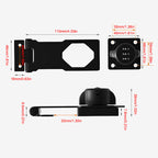 Household cabinet password locks