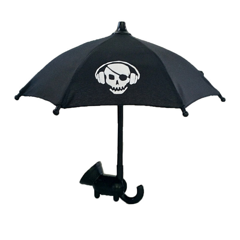 Cute phone holder with sunshade