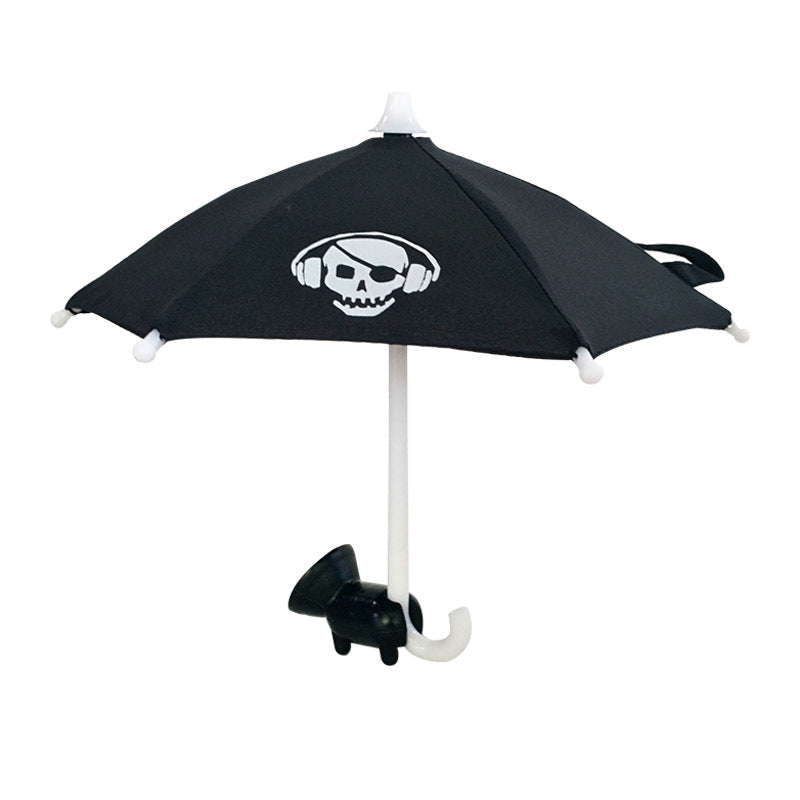 Cute phone holder with sunshade
