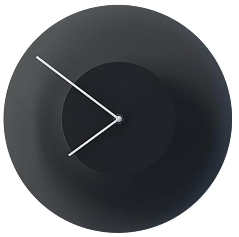 Cool Minimalist Gradient-Changing Wall Clock, for Office, Livingroom, Bedroom and More